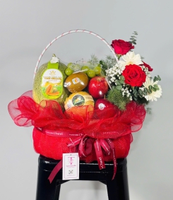 Giỏ Trái Cây Tươi Chúc Mừng TN72