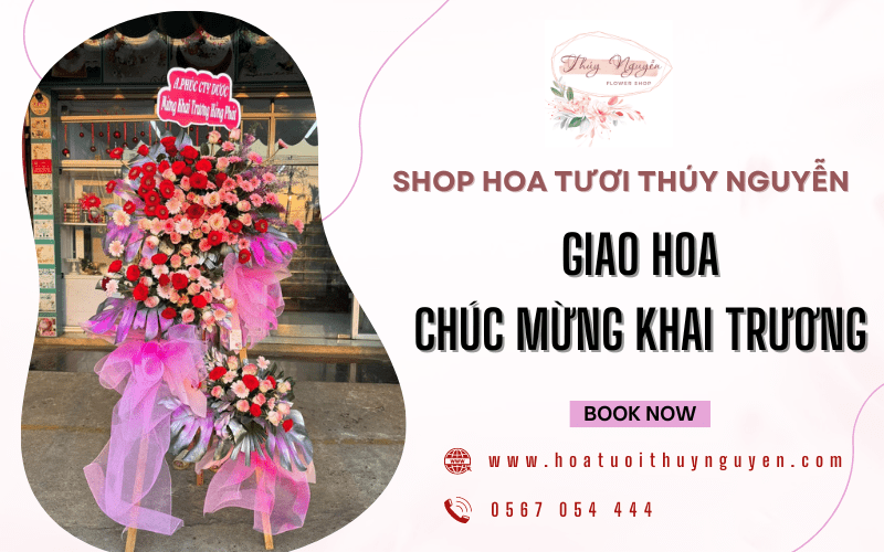 hoa chúc mừng