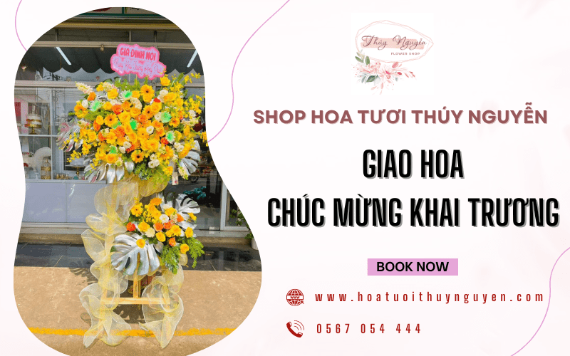 hoa chúc mừng